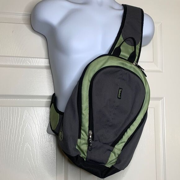 CROSSBODY BAG, by TIMBRTLAND, green and gray - Picture 1 of 10